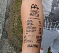 Stian Ytterdahl-Tatouage-McDonald-McDo_Bras-Norvégien-Norvège