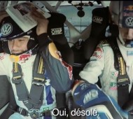 Sébastien Ogier et Neymar sur Volkswagen WRC pour Red Bull