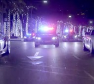 La police de Dubai fait son show avec ses voitures de luxe