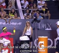 Nadal en colère contre l'arbitre Carlos Bernardes en plein match !