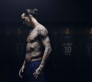 Zlatan Ibrahimovic, l'homme sous le maillot.