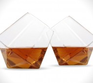 Verres à whisky en forme de diamant - Diamond Glass !