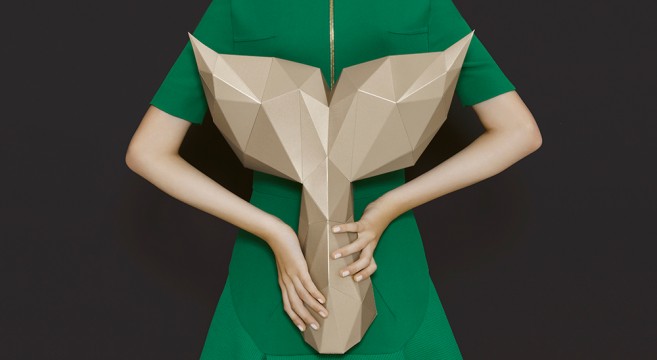 PAPA-origami-très-cool-pour-décorer-vos-murs-design-pas-cher-effronté-02