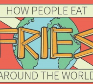 Comment mange t-on les French Fries à travers le monde