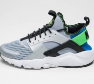 Nike Air Huarache Ultra - Bleu royal-Vert criard-sneaker-effronté-01