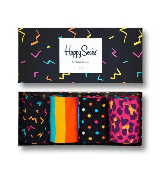 HappySocks-80's Socks Gift Box-Sélection-Chaussettes-socks-cool-canon-drôle-hipster-effronté-01s