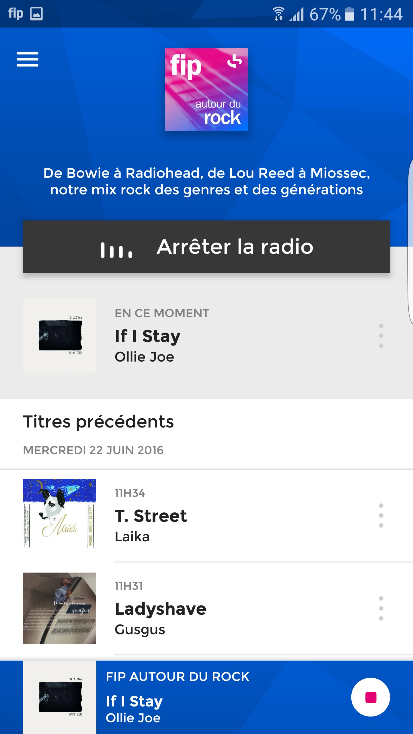 FIP et sa nouvelle application mobile webradio radio france musique tendance effronté 04
