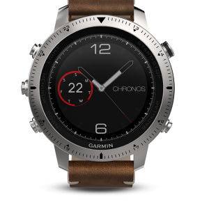 Garmin-Fenix-Chronos-montre-luxe-high-tech-effronté-cuir-titane-acier-03