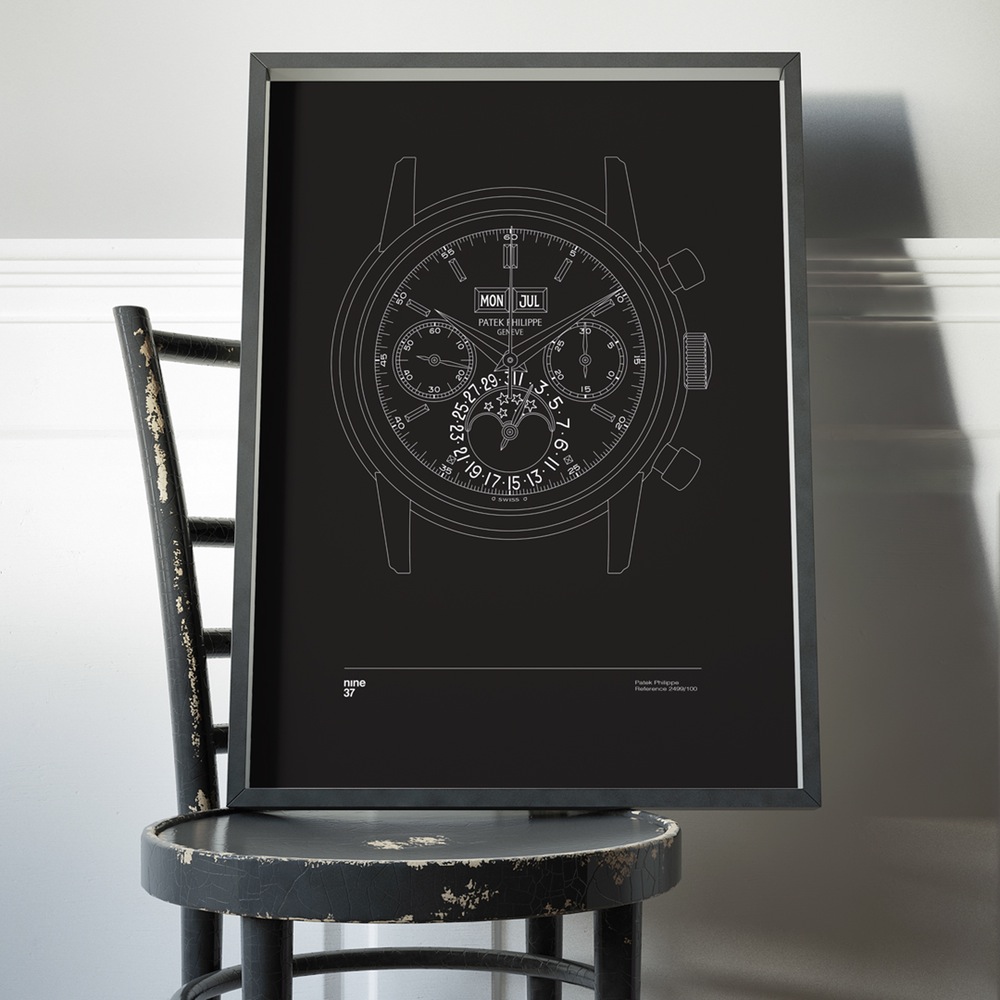 Nine37-affiches-de-montres-horlogerie-design-minimaliste-poste-qualité-rolex-patek-omega-IWC-effronté-03