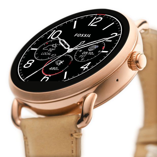Montre connectée Fossil Q à écran tactile ! Design et tendance | Effronté
